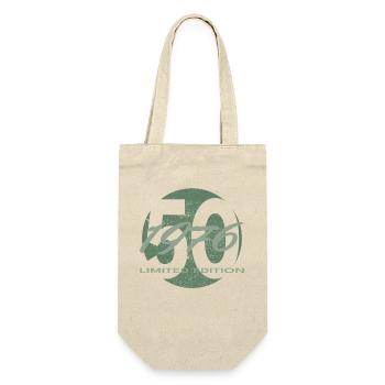 50e anniversaire 1976 cadeau pour hommes et femmes - Sac à bouteille - nature - Devant