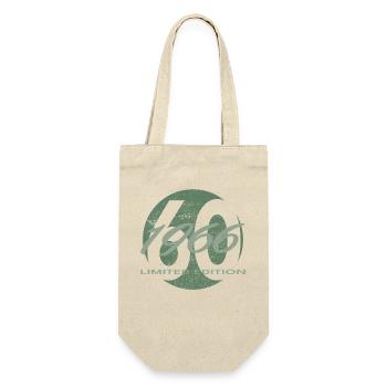 60th Birthday 1966 Gift for Men and Women - Gift Bag for Bottles - nature - Front