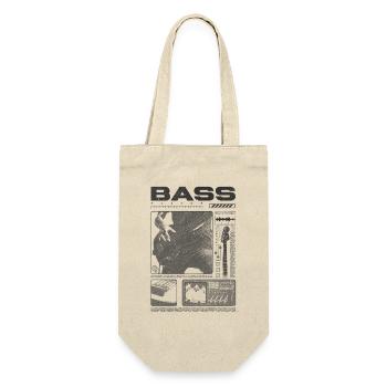 Bass Guitar Lover Bass Player Streetwear - Gift Bag for Bottles - nature - Front