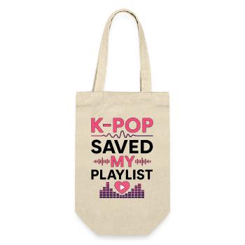 K-Pop Saved My Playlist - Gift Bag for Bottles - nature - Front