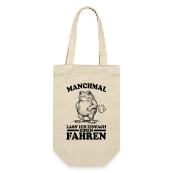 Funny Saying, Meme, Frog, Fart, Fart, Sarcasm - Gift Bag for Bottles - nature - Front