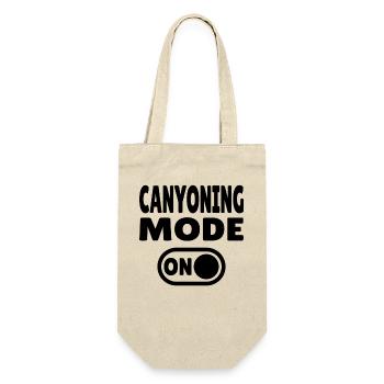 Canyoning Mode ON – Switch to adrenaline - Gift Bag for Bottles - nature - Front
