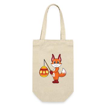 Fox Easter Fishing - Gift Bag for Bottles - nature - Front