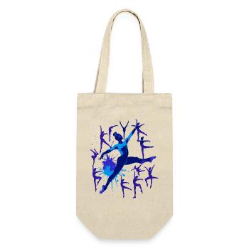 Gymnastics Gymnastics Acrobatics Artistic Gymnastics - Gift Bag for Bottles - nature - Front