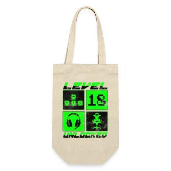 Level 18 Unlocked - Gift Bag for Bottles - nature - Front