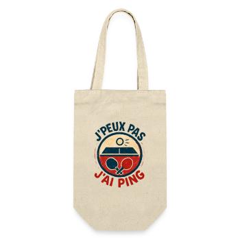 J'peux pas J'ai Ping - Sac à bouteille - nature - Devant