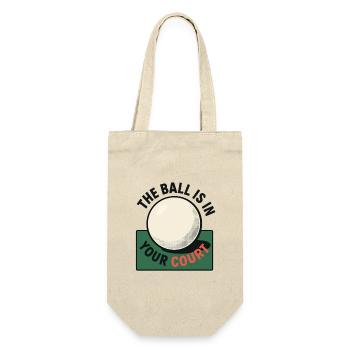 This ball is in your court - Ping Pong - Sac à bouteille - nature - Devant