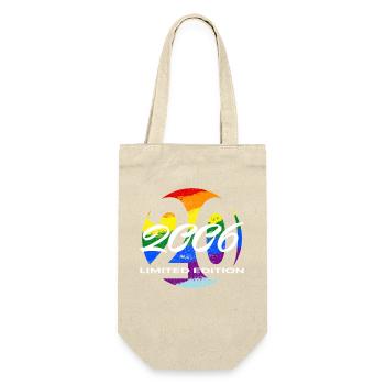 20e anniversaire 2006 cadeau pour hommes et femmes - Sac à bouteille - nature - Devant