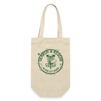 Recherche et sauvetage : aucun disque laissé derrière Disc golf - Sac à bouteille - nature - Devant
