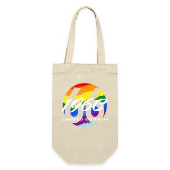 66th Birthday 1960 Gift for Men and Women - Gift Bag for Bottles - nature - Front