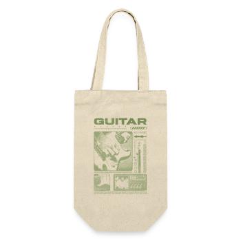 Guitariste Guitariste Rock Musicien streetwear - Sac à bouteille - nature - Devant