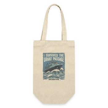 I have passed the passage in Antarctica - Gift Bag for Bottles - nature - Front