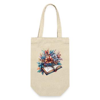 Blütenlese aus dem Buch - Geschenkbeutel für Flaschen - Natur - Vorne
