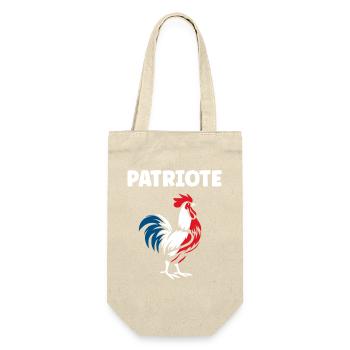 Patriot Rooster Tricolor French Rooster - Gift Bag for Bottles - nature - Front