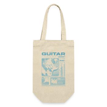 Guitariste Guitariste Rock Musicien streetwear - Sac à bouteille - nature - Devant
