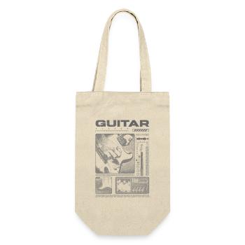 Guitariste Guitariste Rock Musicien streetwear - Sac à bouteille - nature - Devant