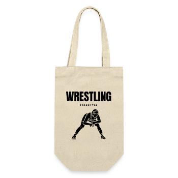 FREISTIL-WRESTLING - Geschenkbeutel für Flaschen - Natur - Vorne