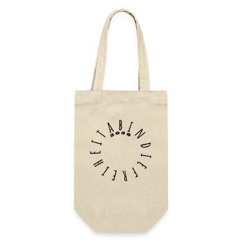 Off to freedom 2026 - Abitur - Matura - Gift Bag for Bottles - nature - Front