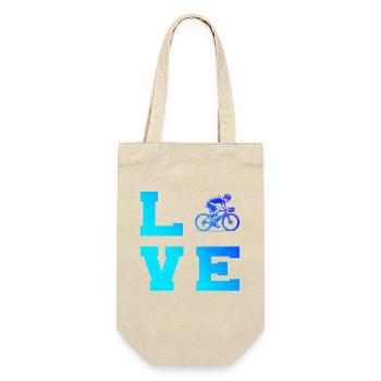 Motif emblématique du vélo de route - Sac à bouteille - nature - Devant