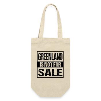 Le Groenland n’est pas à vendre - Sac à bouteille - nature - Devant