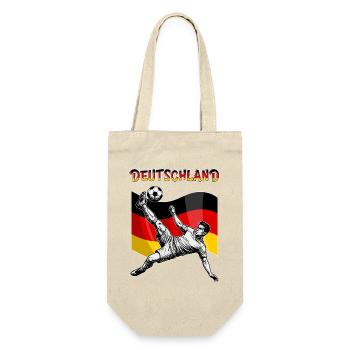 Football Germany Flag Overhead Kick - Gift Bag for Bottles - nature - Front
