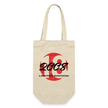 18th Birthday 2008 Boys and Girls Gift - Gift Bag for Bottles - nature - Front