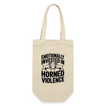 Emotionally Invested in Horned Violence - Gift Bag for Bottles - nature - Front