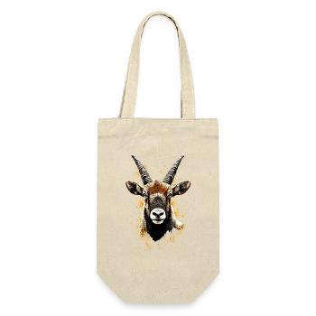 Capricorn Goat Alpine Ibex Capricorn Goats - Gift Bag for Bottles - nature - Front