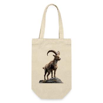 Capricorn Goat Alpine Ibex Capricorn Goats - Gift Bag for Bottles - nature - Front