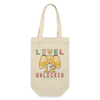 12th Birthday Level 12 unlocked - Gift Bag for Bottles - nature - Front