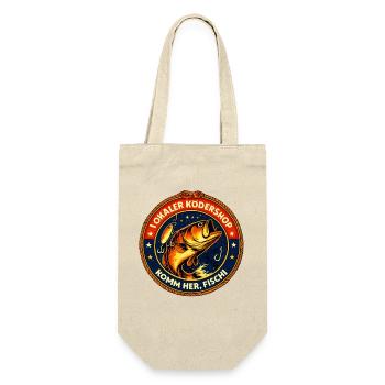 Boutique d’appâts locale – Viens ici, Fischi - Sac à bouteille - nature - Devant