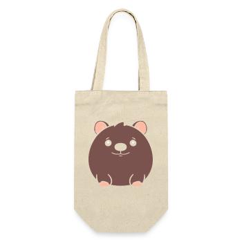 wombat - Gift Bag for Bottles - nature - Front