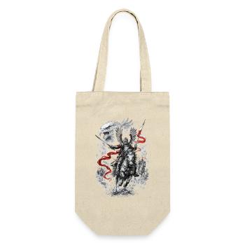 Polish Winged Hussar Battle Spirit - Gift Bag for Bottles - nature - Front