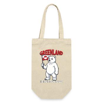 Le Groenland n’est pas à vendre - Sac à bouteille - nature - Devant