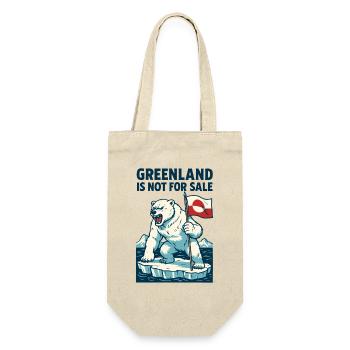 Greenland Is Not For Sale - Gift Bag for Bottles - nature - Front