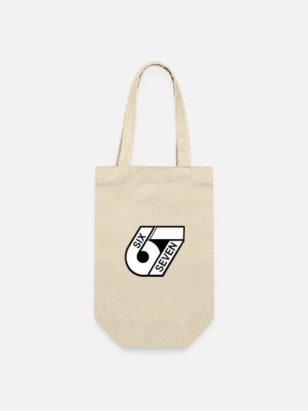 67 Six Seven - Geschenkbeutel für Flaschen - Natur