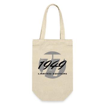 77e anniversaire 1949 cadeau pour hommes et femmes - Sac à bouteille - nature - Devant