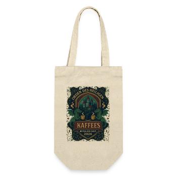 Order of the Holy Coffee | Member 2026 - Gift Bag for Bottles - nature - Front