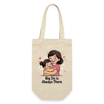 Tendre étreinte de grande sœur - Sac à bouteille - nature - Devant