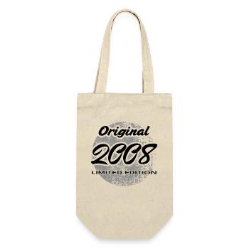 18th Birthday 2008 Boys and Girls Gift - Gift Bag for Bottles - nature - Front