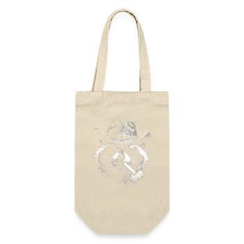 Raccoon cowboy with cigar - Gift Bag for Bottles - nature - Front