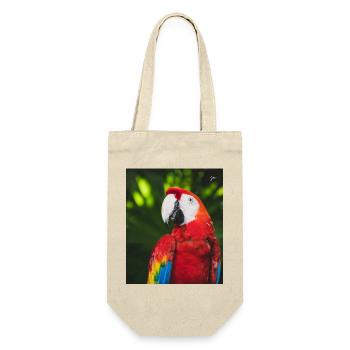 Macau Macaw Tropical Colors - Gift Bag for Bottles - nature - Front