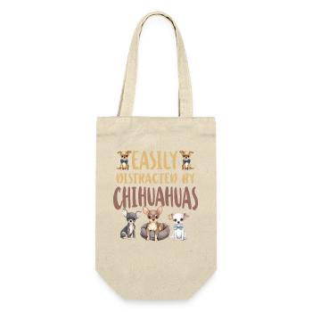 Chihuahua Chihuahueño Easily - Gift Bag for Bottles - nature - Front