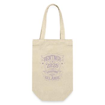 Vintage Ornament Pensioner 2026 Légende Gel Feuilles - Sac à bouteille - nature - Devant