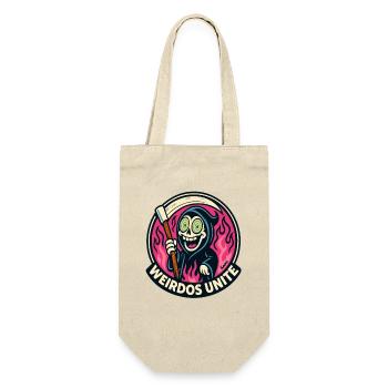 Funny crazy Grim Reaper Weirdos unites - Gift Bag for Bottles - nature - Front