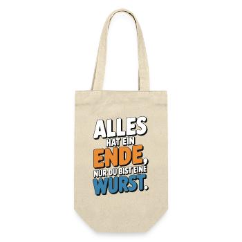 Everything has an end, only you're a sausage - Gift Bag for Bottles - nature - Front