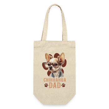 Papa Chihuahua Chihuahua - Sac à bouteille - nature - Devant