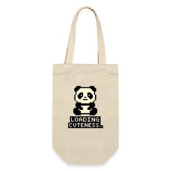 Pixelbaby Charging Cuteness - Gift Bag for Bottles - nature - Front