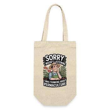 Philosophie de vie de la permaculture pour les amoureux de la nature - Sac à bouteille - nature - Devant