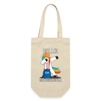 School enrolment first graders 1st grade school child 2026 - Gift Bag for Bottles - nature - Front